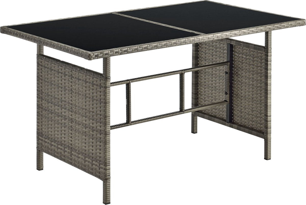 Polyrotan Loungeset - Manacor - Grijs
