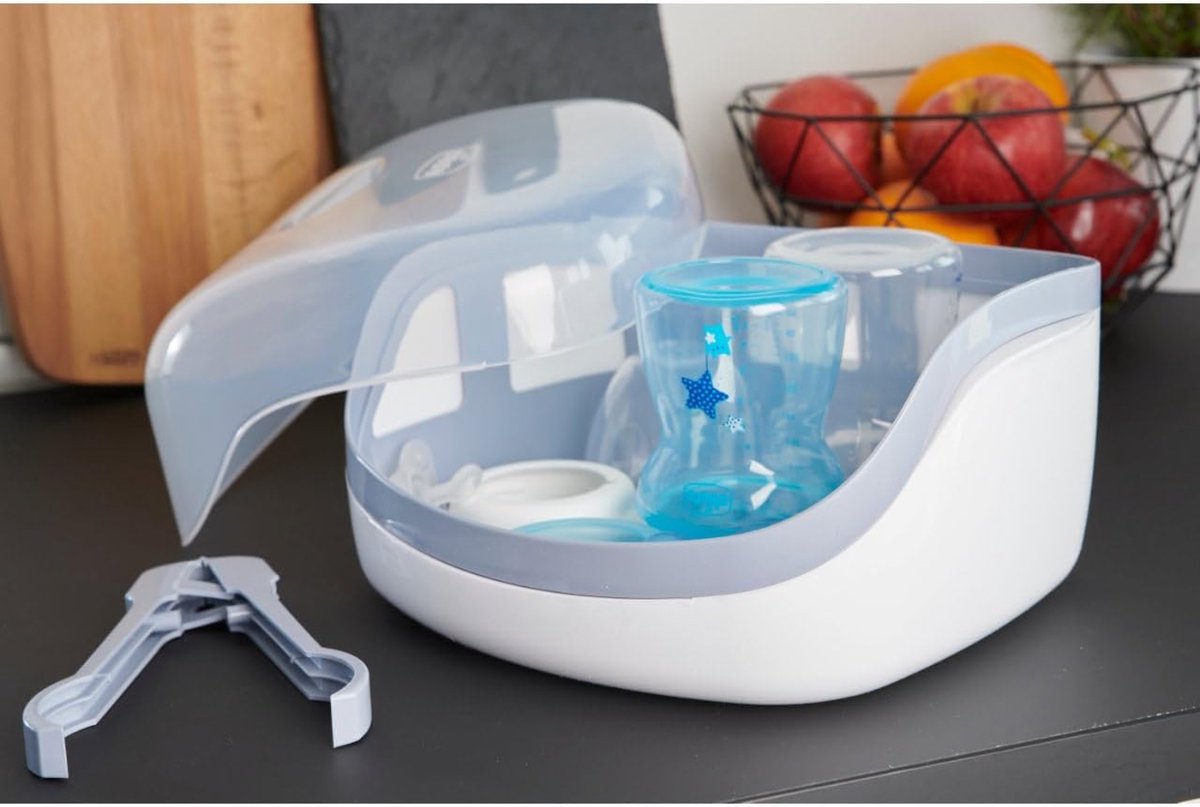 Magnetronsterilisator - Flessensterilisator - Magnetron sterilisator - Onmisbaar voor babyflessen en spenen!