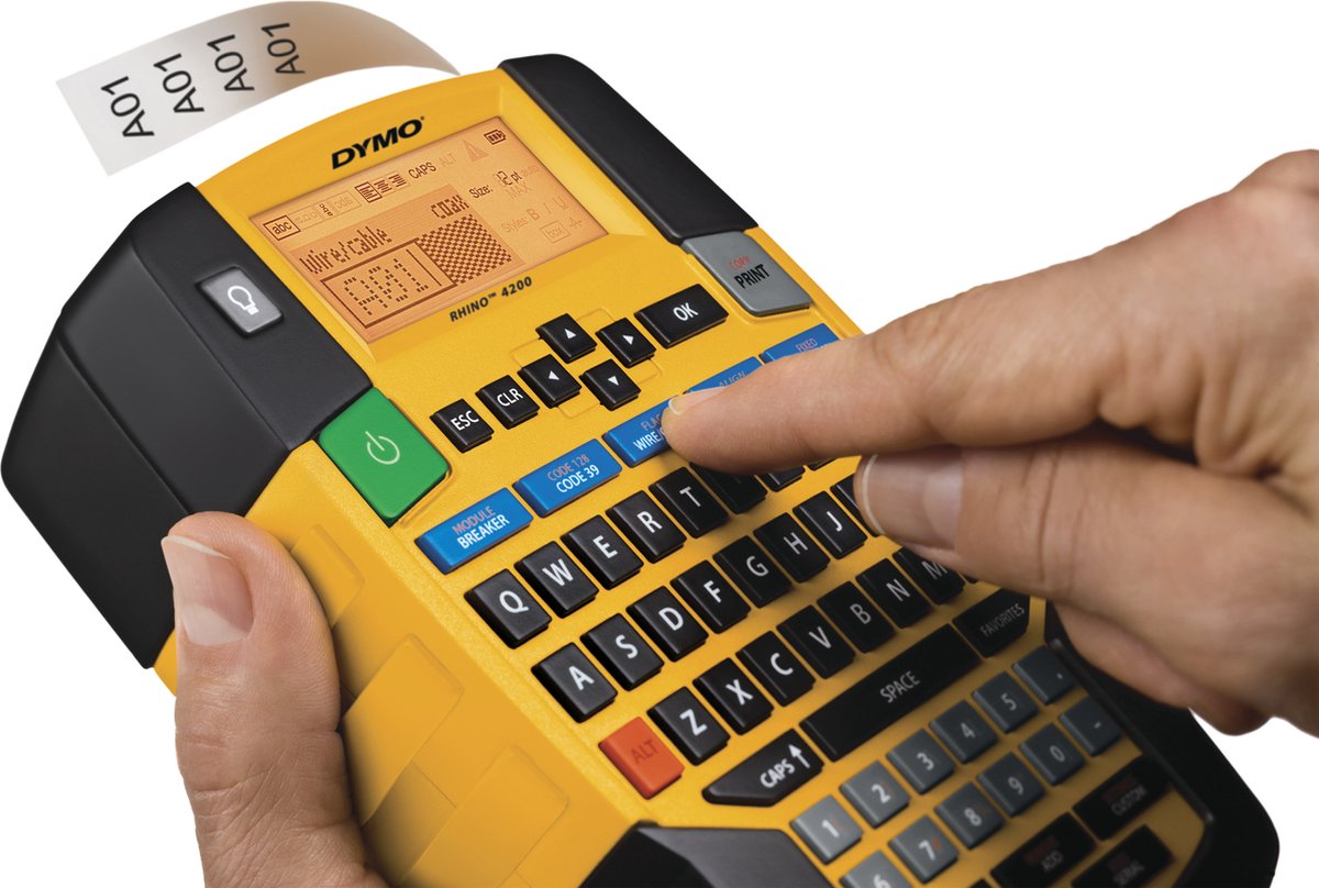 Huismerk Labelprinter Dymo Rhino 4200 Qwerty