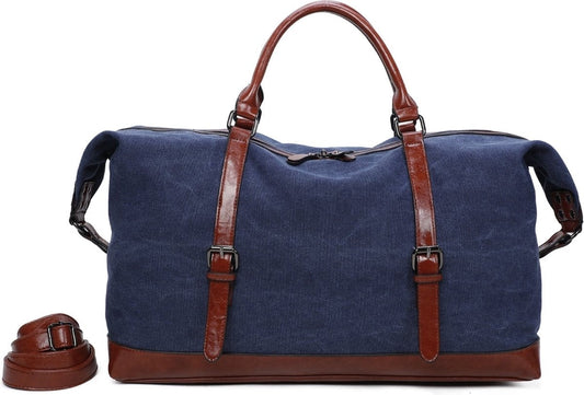 Ines Delaure - Weekendtas - Weekender - Reistas - Sporttas - 35 liter - Blauw