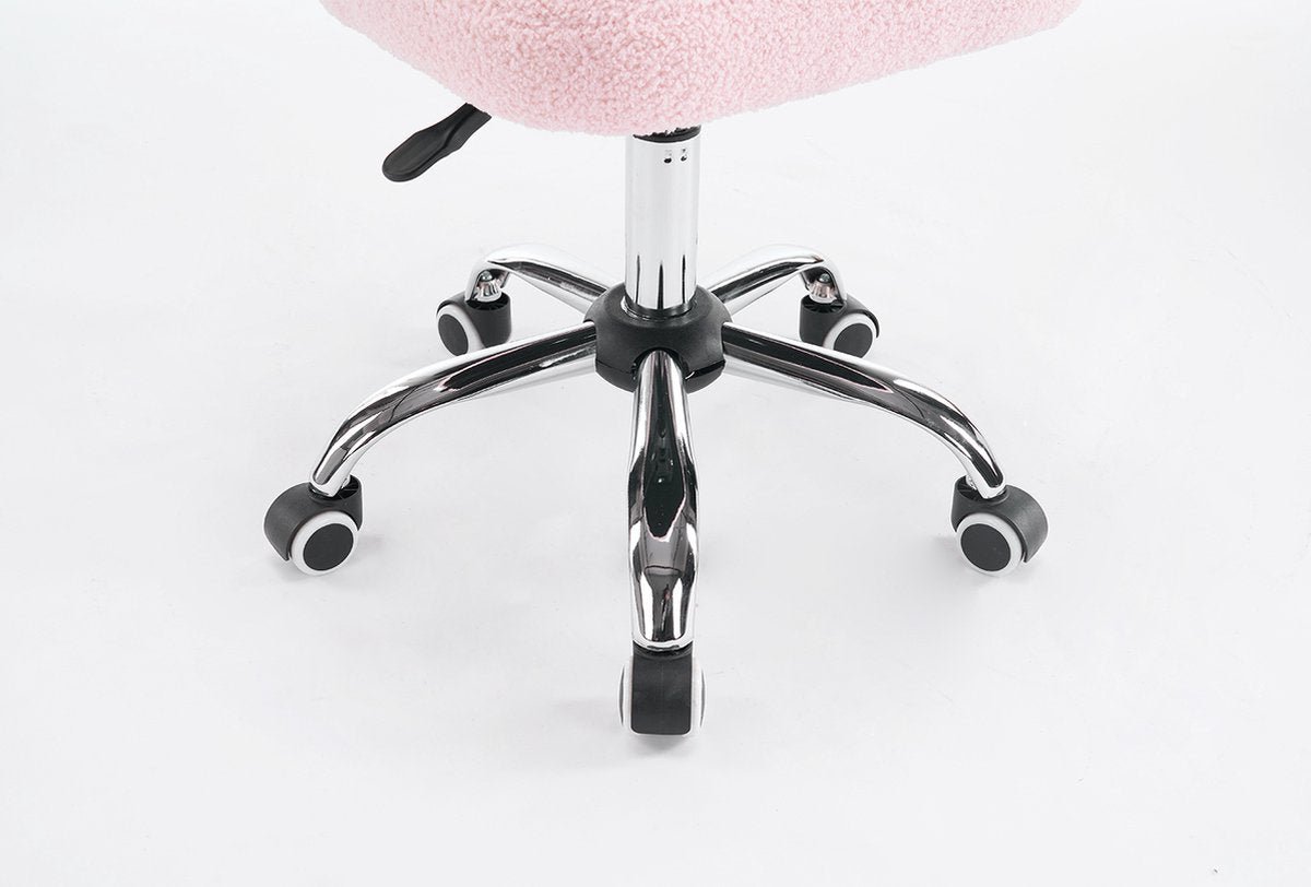 Bureaustoel Compact Teddy Roze