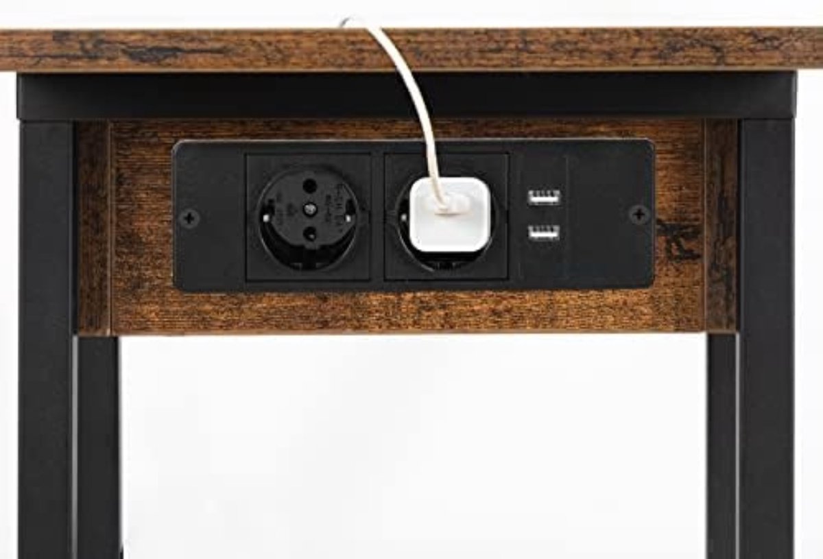 Bedside Table with Wheels - Mobile Bedside Table - Bedside Table on Wheels