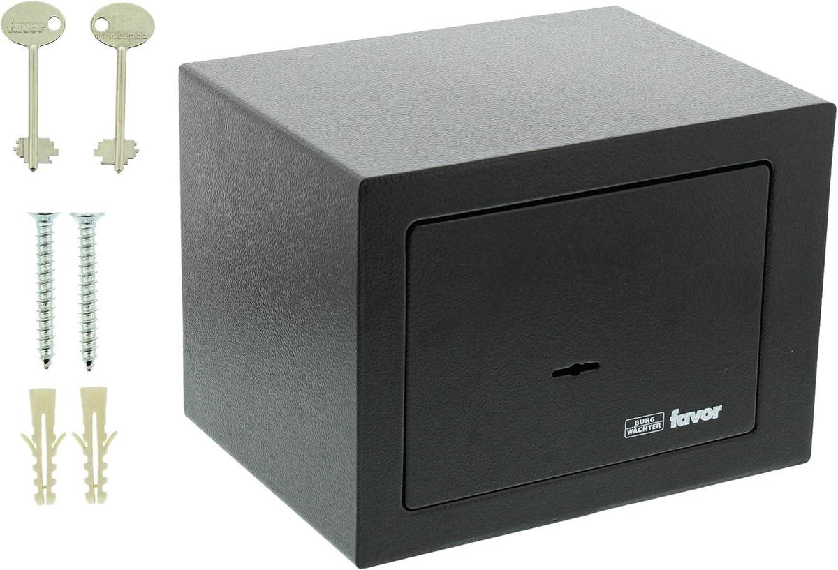 Furniture safe key Favor 52 l 33 kg S1 K black - Fireproof safe