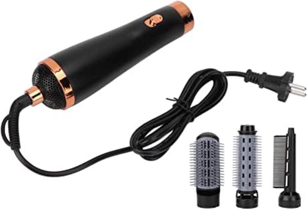 Rotating Hair Dryer Brush - Rotating Curling Brush - Rotating Hair Dryer Brush For Short Hair - Rotating Hot Air Brush - Rotating+Hair Dryer Brushes