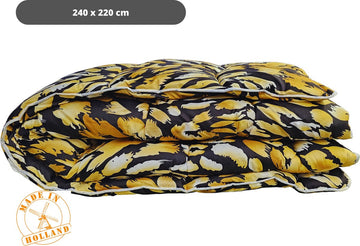 Panter dekbed zonder overtrek | 240x220 cm - Bedrukt dekbed - Gekleurd dekbed - Dekbed met print - Wasbaar hoesloos dekbed - All year zomerdekbed & winterdekbed