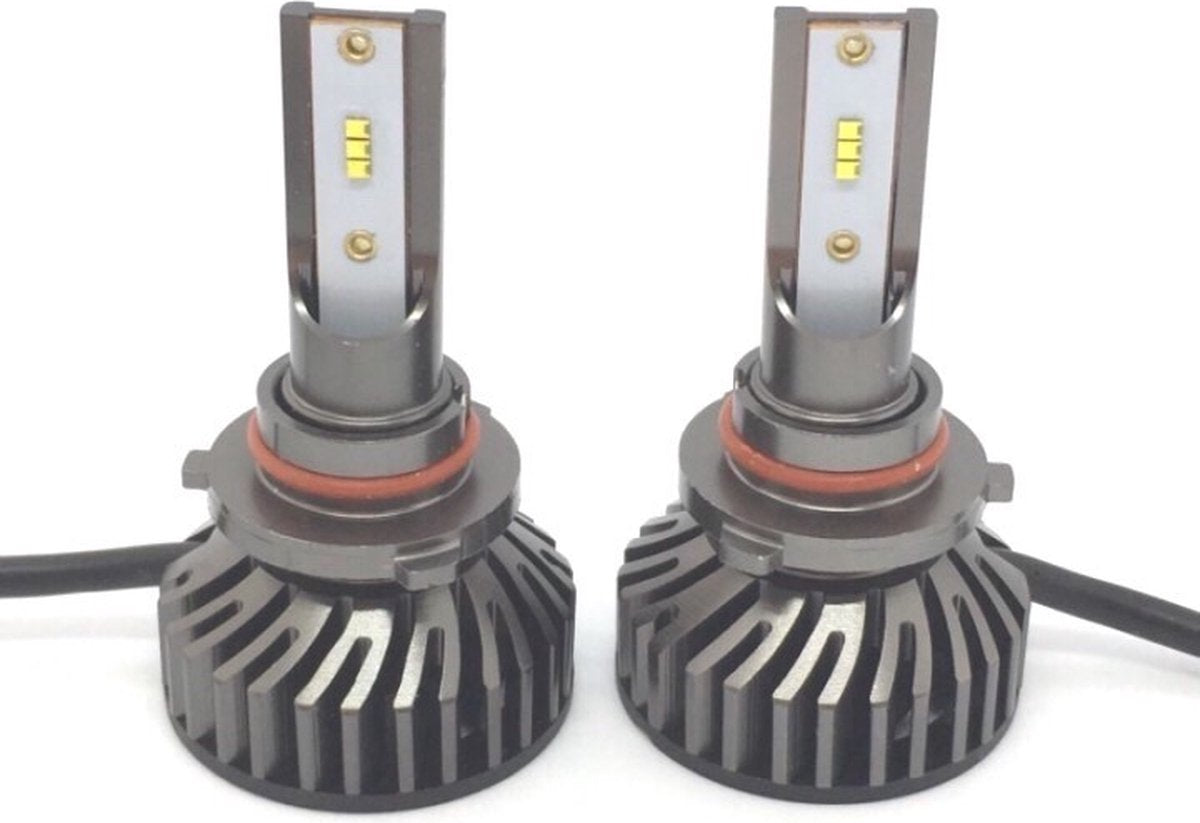 HIR2 9012 Canbus LED lampen 10.000 Lumen 6000k Helder Wit (set 2 stuks) CANBUS module, EMC, Fel Wit licht, LED CHIPS, 96 Watt, Auto, Motor, Scooter, Dimlicht - Grootlicht – Opel - Toyota -Koplampen - Autolamp - Autolampen - 12V