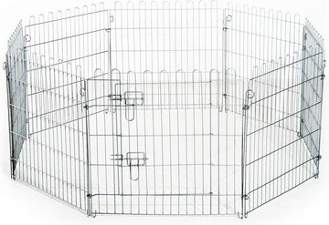 Puppyren XL - metaal - 76 cm hoog - 510 cm omtrek - Inclusief grondhaken
