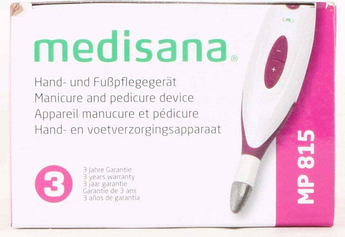 Manicureset Elektrische Manicure- en Pedicureset met 7 Nagelverzorgingshulpstukken - 2 Snelheidsinstellingen voor Nagels, Nagelriemen en Eelt