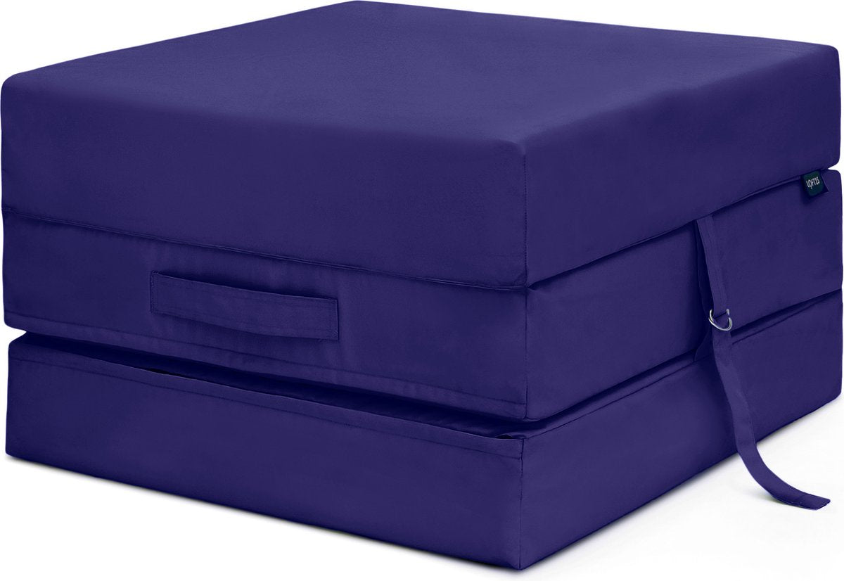 Opvouwbare Matras - Vouwmatras voor Volwassenen - Zitbed - Opvouwbaar Logeermatras - Logeermatrassen - Logeermatras - Opvouwbaar Eenpersoons Logeerbed