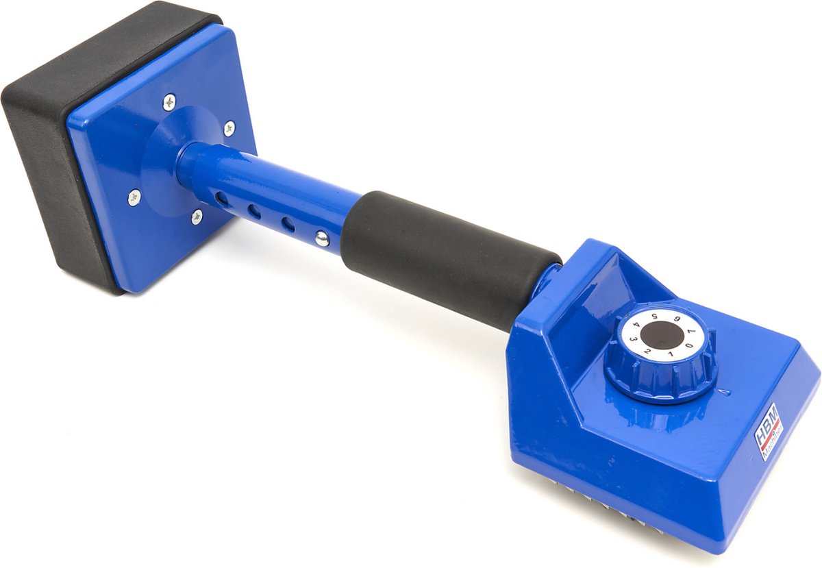 Knie tapijtstrekker - Tapijtstrekker - 7 standen - Kunststof / Metaal - 16 pinnen