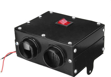 12V 24V 300W auto vrachtwagen verwarming ventilator raam Demister - Dubbele verwarming. Autokachel 12 volt verwarming