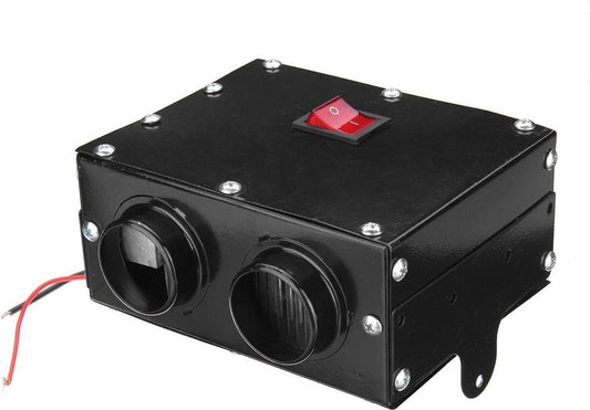 12V 24V 300W Auto Vrachtwagen Verwarming Ventilator Raam Ontwasemer - Dubbele Verwarming. Autokachel 12 volt verwarming