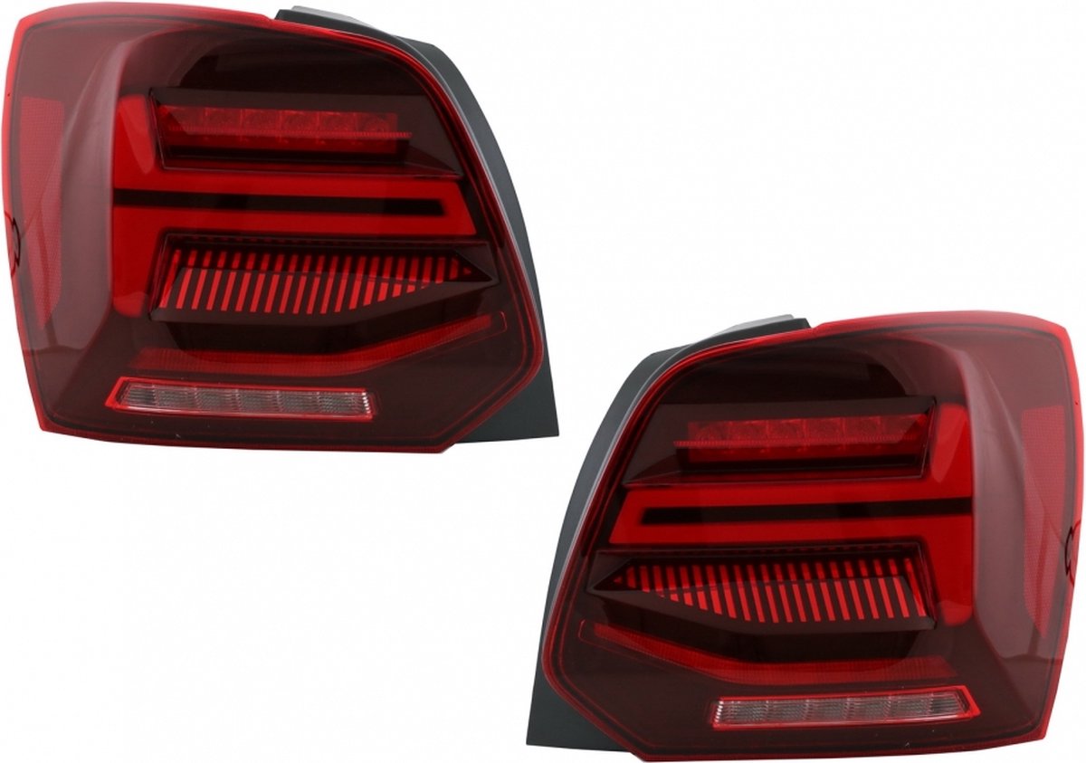 Vland VW Polo LED-achterlichtset met dynamische knipperlichten 2009-2017