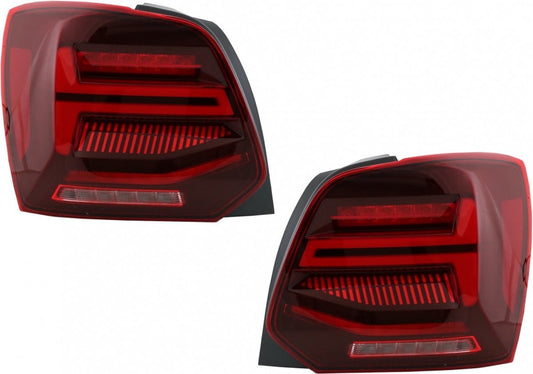 Vland VW Polo LED-achterlichtset met dynamische knipperlichten 2009-2017
