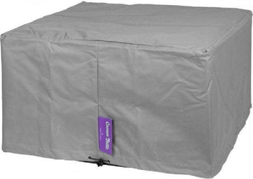 Happy C. Beschermhoes Rechthoek - L 107,5 x B 80,5 x H 46 cm - Polyester met PVC - Grijs