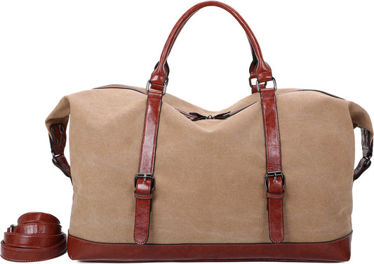 Ines Delaure - Weekendtas - Weekender - Reistas - Sporttas - 35 liter - Camel