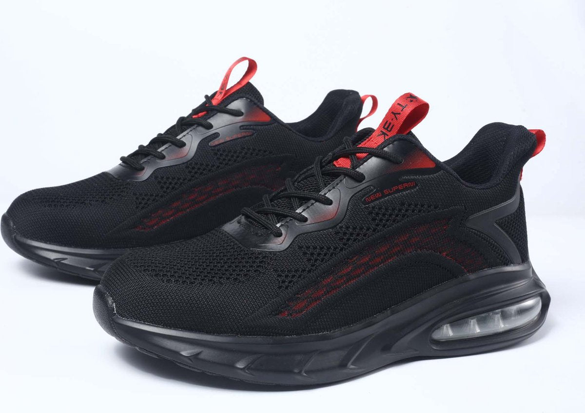 Werkschoenen - veiligheidsschoenen voor op het werk - Dames/Heren - Maat 42 - S1P - Sneakers - Sneakers voor op het werk - Schokbestendig - Ondoordringbare zool - Antislip - Stalen neus