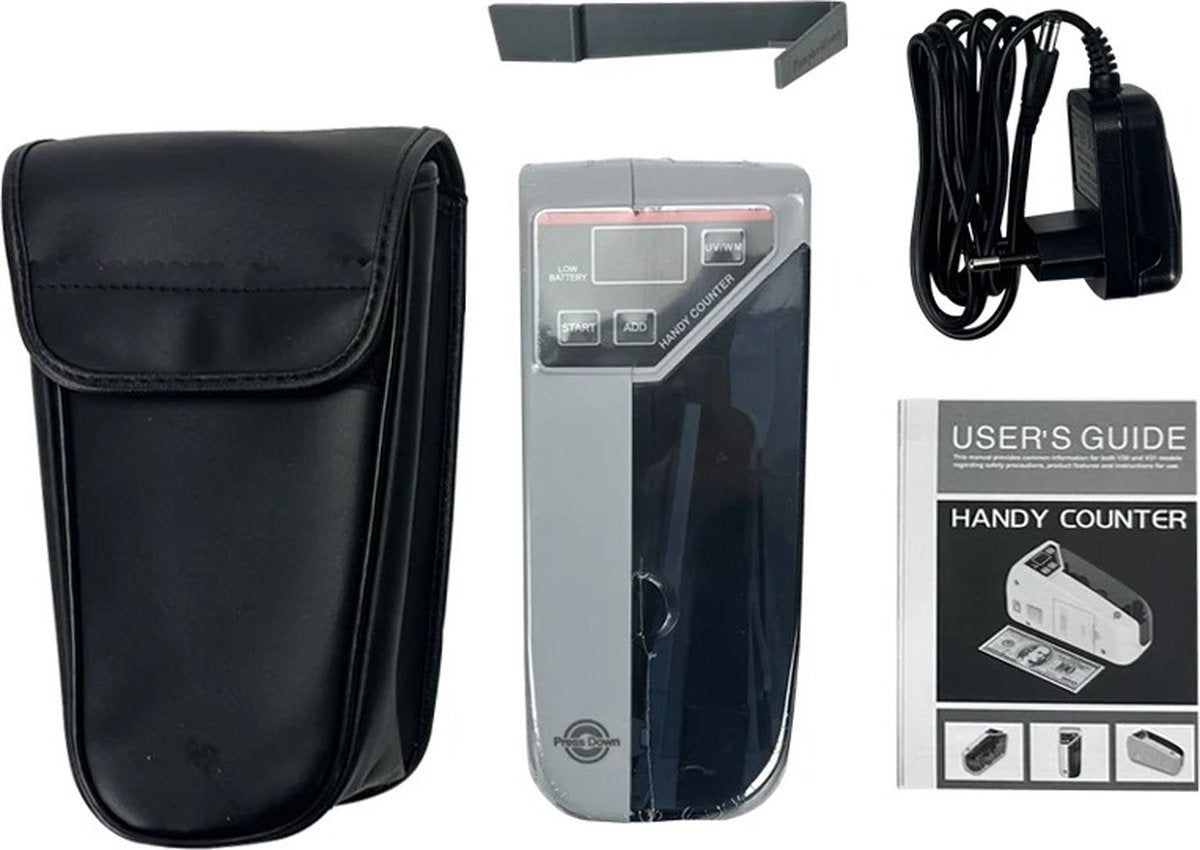 Banknote Counter - Money Counter - Safescan - Money Scanner - Bill Counter - Counterfeit Detector - 600 Notes/Minute