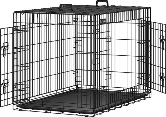 Dog Crate Bench Extra Strong - Black - XL - 107 x 69 x 76 cm