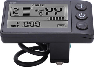 Bedieningspaneel Elektrische Fiets S866 Lcd-scherm S900 Display Multi-Informatie Meter 24V 36V 48V - Waterdichte Stekker