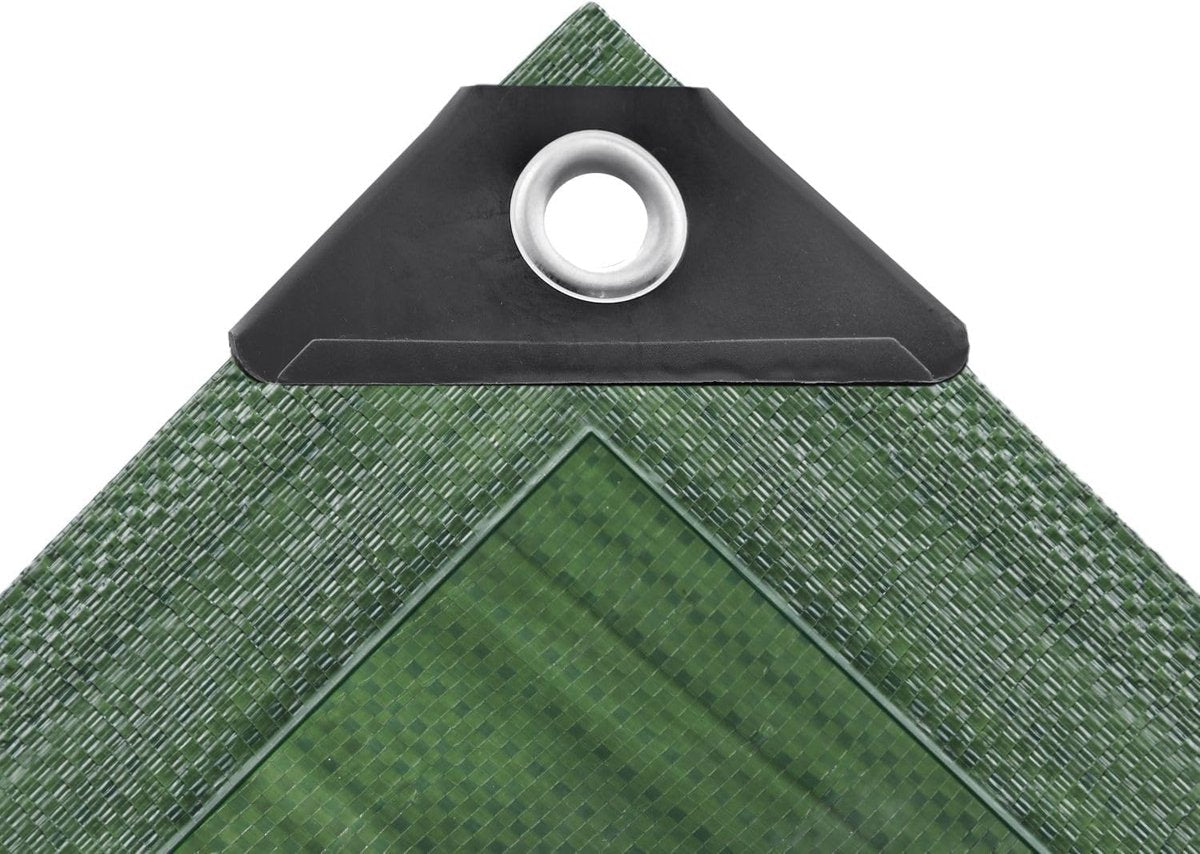3m x 6m 140g/m² Heavy Duty zeildoek groen dekzeil beschermzeil bootzeil
