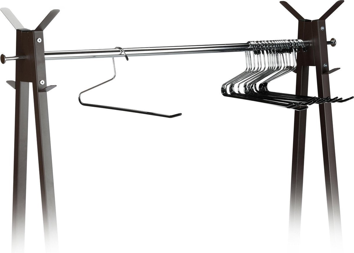 Life’s Green Broekhangers met antislip – Kledinghangers – Klerenhangers – Broek en Rok Houder - Set van 5 stuks