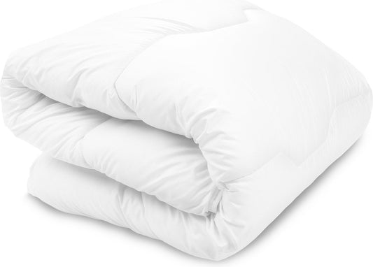 Bafra - Ultrazacht Dekbed - ALL SEASON DEKBED - 260x220 cm - 2-persoons - Anti Allergie - Wasbaar - Wit - ALLE MATEN BESCHIKBAAR