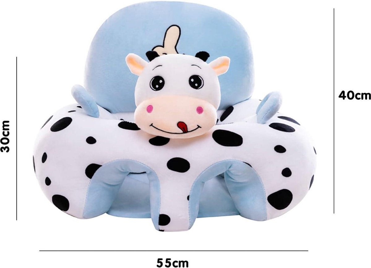 Babyvloerstoel Ligstoelhoes - Leer-zitten Stoelhoes voor Baby's en Peuters