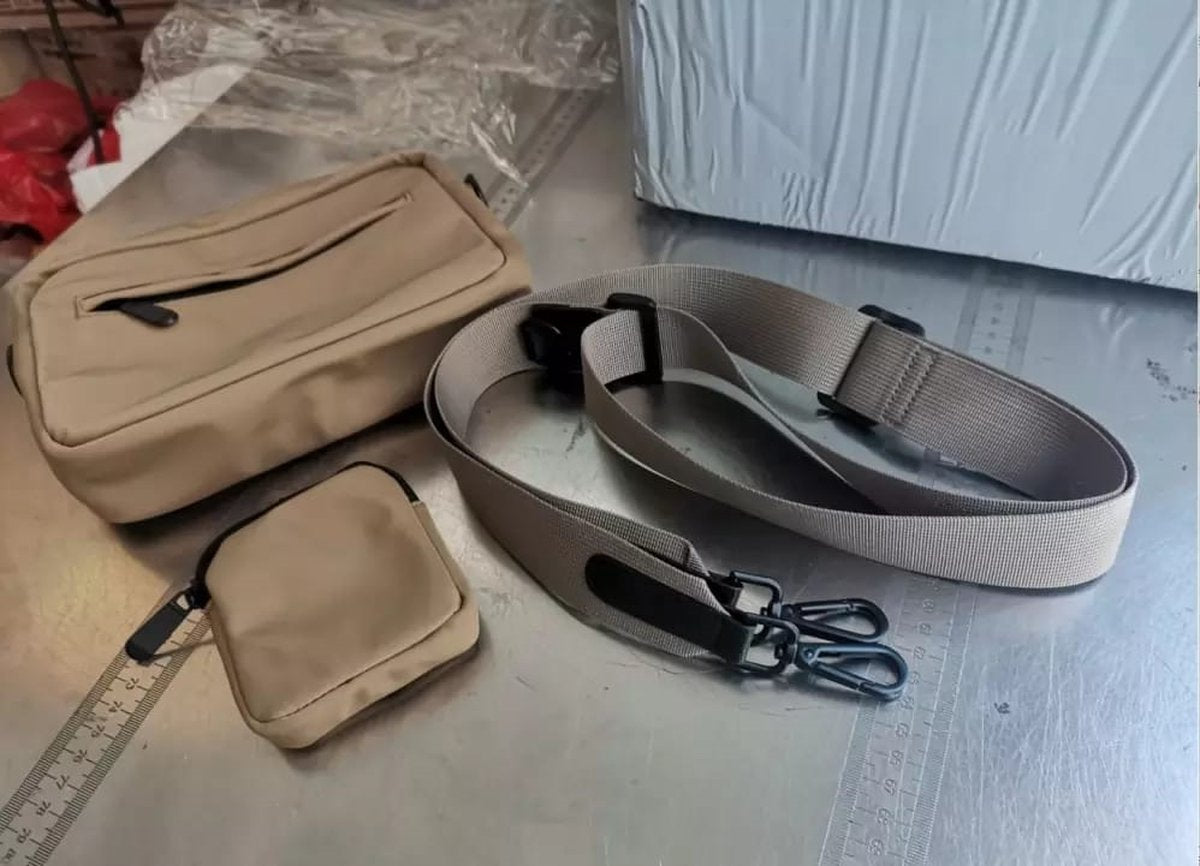 Beloningstas - Hond - Trainen - Trainingszak - Belonen - Handtas - Crossbody tas - Hondensport - Wandelen - Hondensport - Taupe