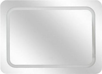 Badkamerspiegel Omega Rechthoek Ledverlichting – Werkt op Batterijen – Touch Schakelaar – 65 x 49 cm