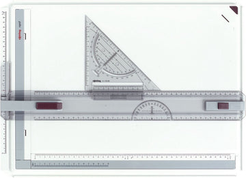 rOtring Rapid Tekentafel | met liniaal, passer en vierkant | A3-formaat tekentafel
