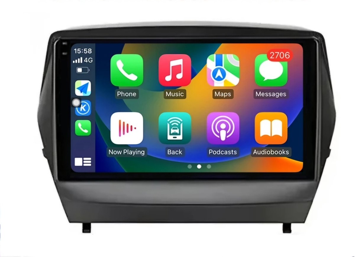 Hyundai IX35 | 2009 - 2017 | Carplay & Android auto | 2GB & 32GB | Autoradio met navigatie | Radioscherm | 2009 2010 2011 2012 2013 2014 2015 2016 2017 | LM