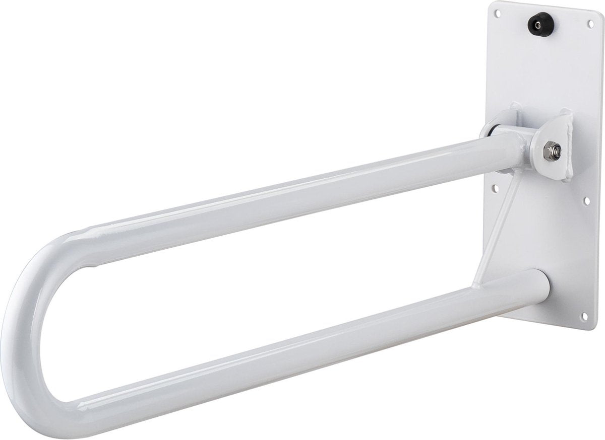 Folding toilet rail 76 cm, wall-mounted, toilet support