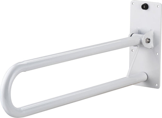 Folding toilet rail 76 cm, wall-mounted, toilet support