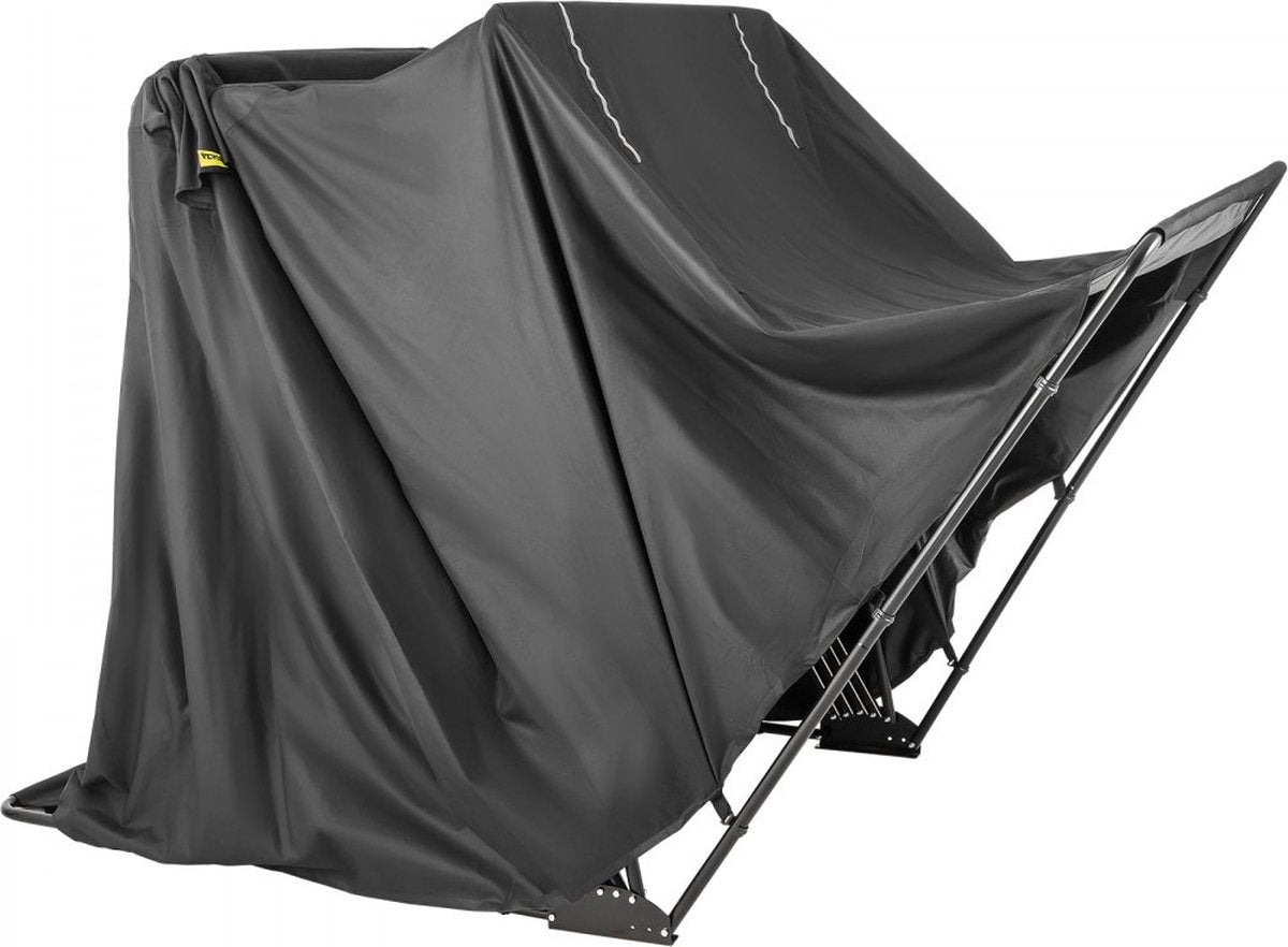 Heavy Duty Motorstalling Tent Hoes Opslag Garage met TSA-Cijferslot en Draagtas