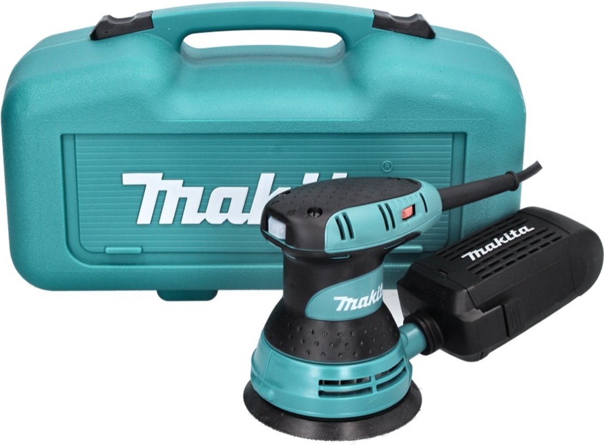 Makita BO5031K 125 mm excenterschuurmachine in koffer 230V