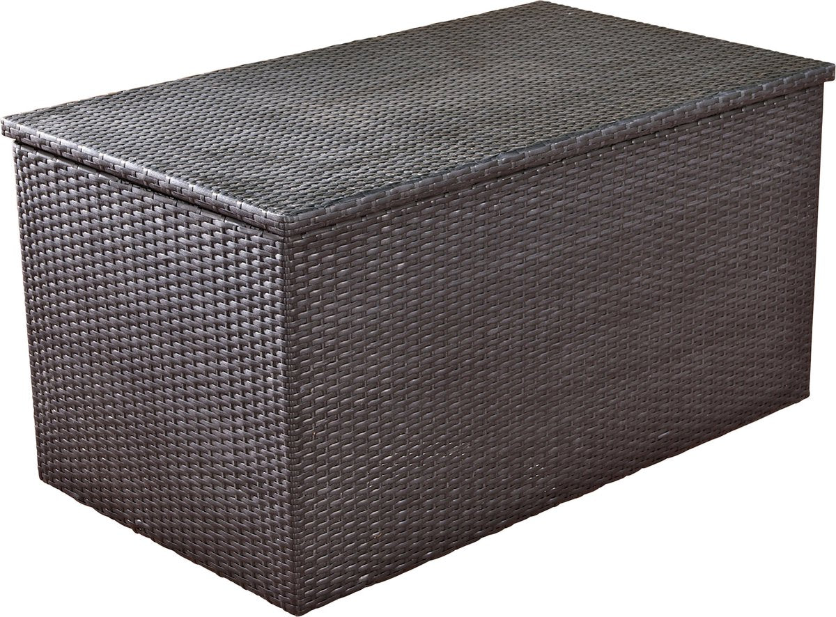 Storage box XXL - Waterproof - With lid - For indoor & outdoor use - Garden cushion box - Garden storage box - 120x68x63cm