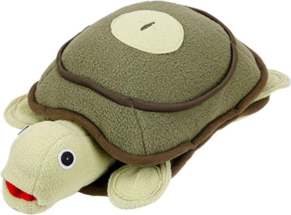 Dog Toys with Snack Dispenser - Sniffing Game for Puppies and Small to Medium Dogs - Soft Plush Chew Toy with Sound for Teething and Playtime