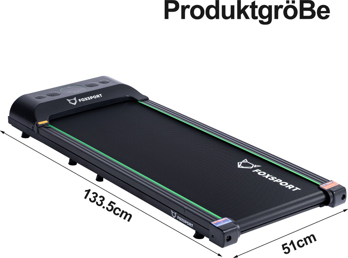 Loopband - 600W Motor - LCD scherm - Ingebouwde Bluetooth-luidspreker - Wandelband - Walking Pad - Treadmill