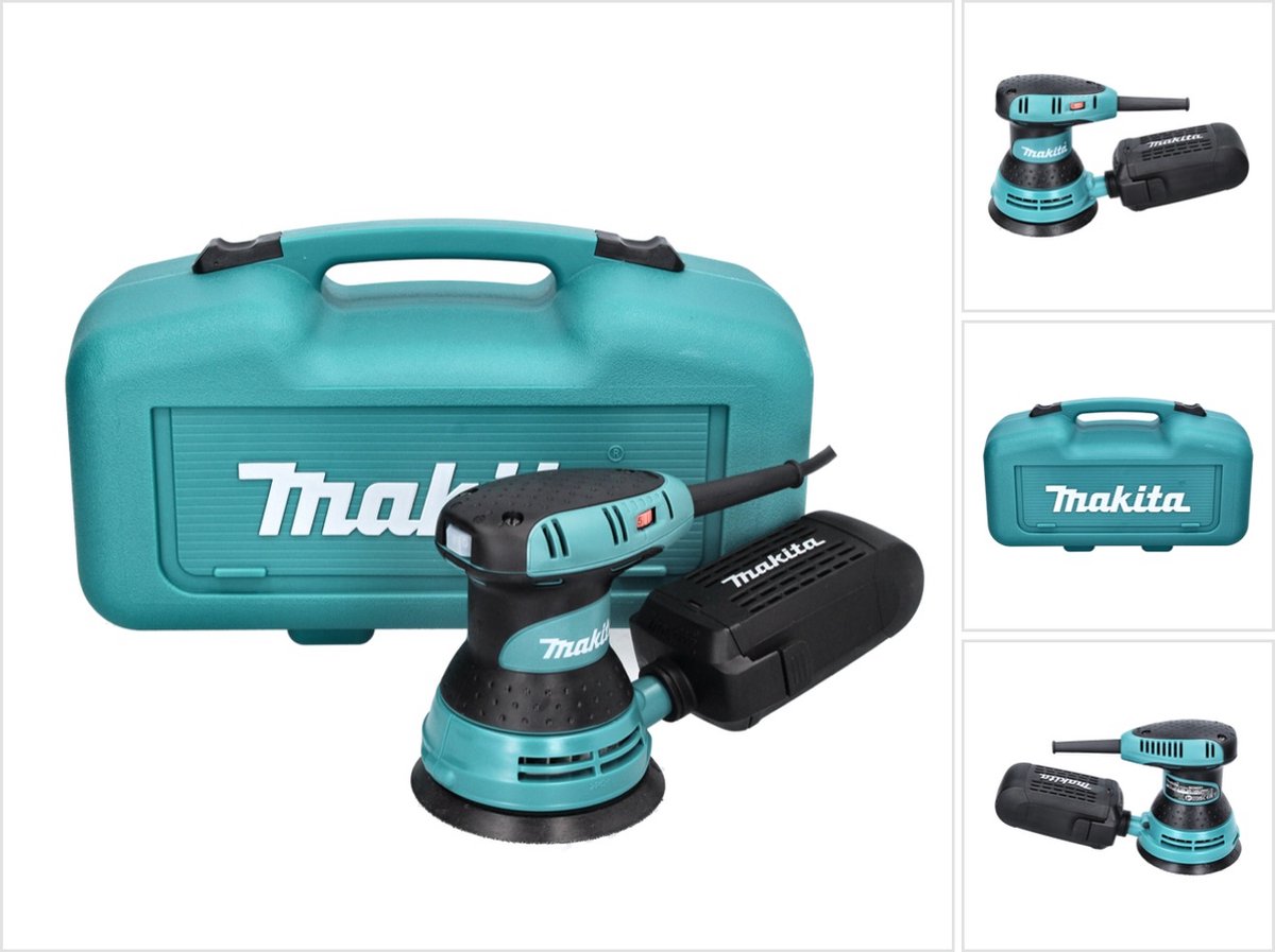 Makita BO5031K 125 mm excenterschuurmachine in koffer 230V