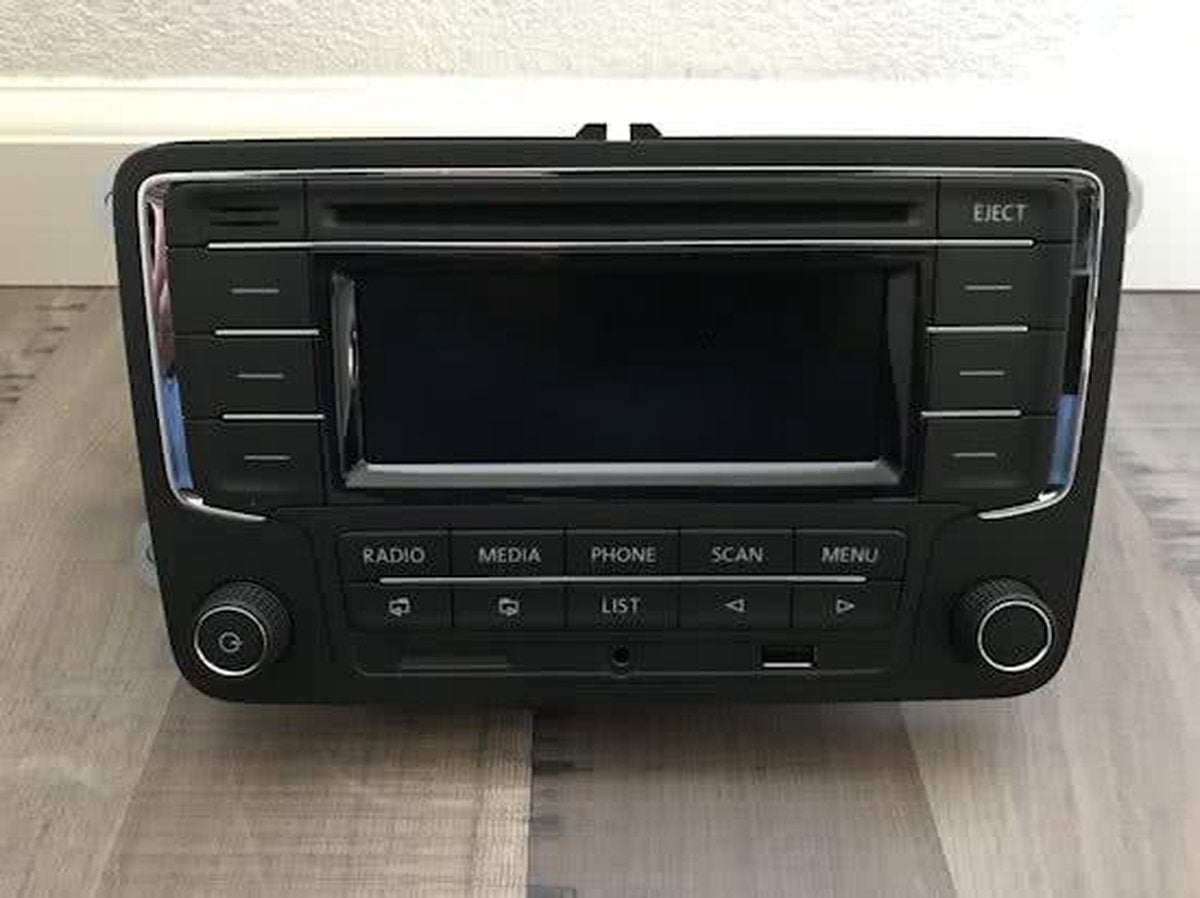 Radio CD-speler geschikt voor Volkswagen Golf 6 Polo 6R Jetta Caddy EOS Touran autoradio