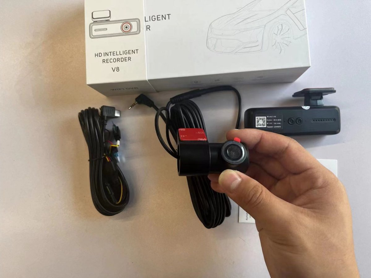 Xcruiser UHD Dual-Channel Autodashcam Camera voor en achter DVR Registratie voor voertuig Black Box
