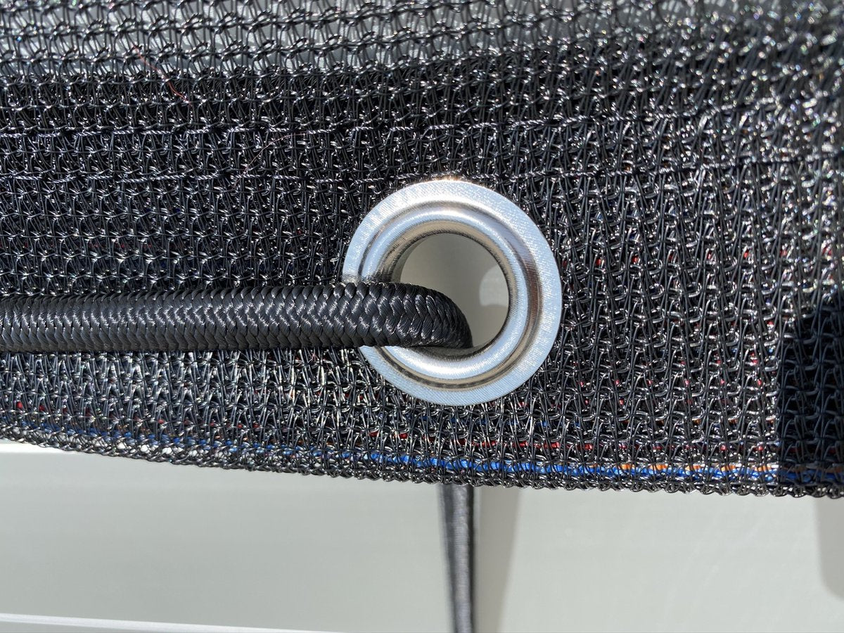 Premium gaasnet - 400x250 cm - inclusief elastiek rondom - UV-bestendig - net voor aanhanger