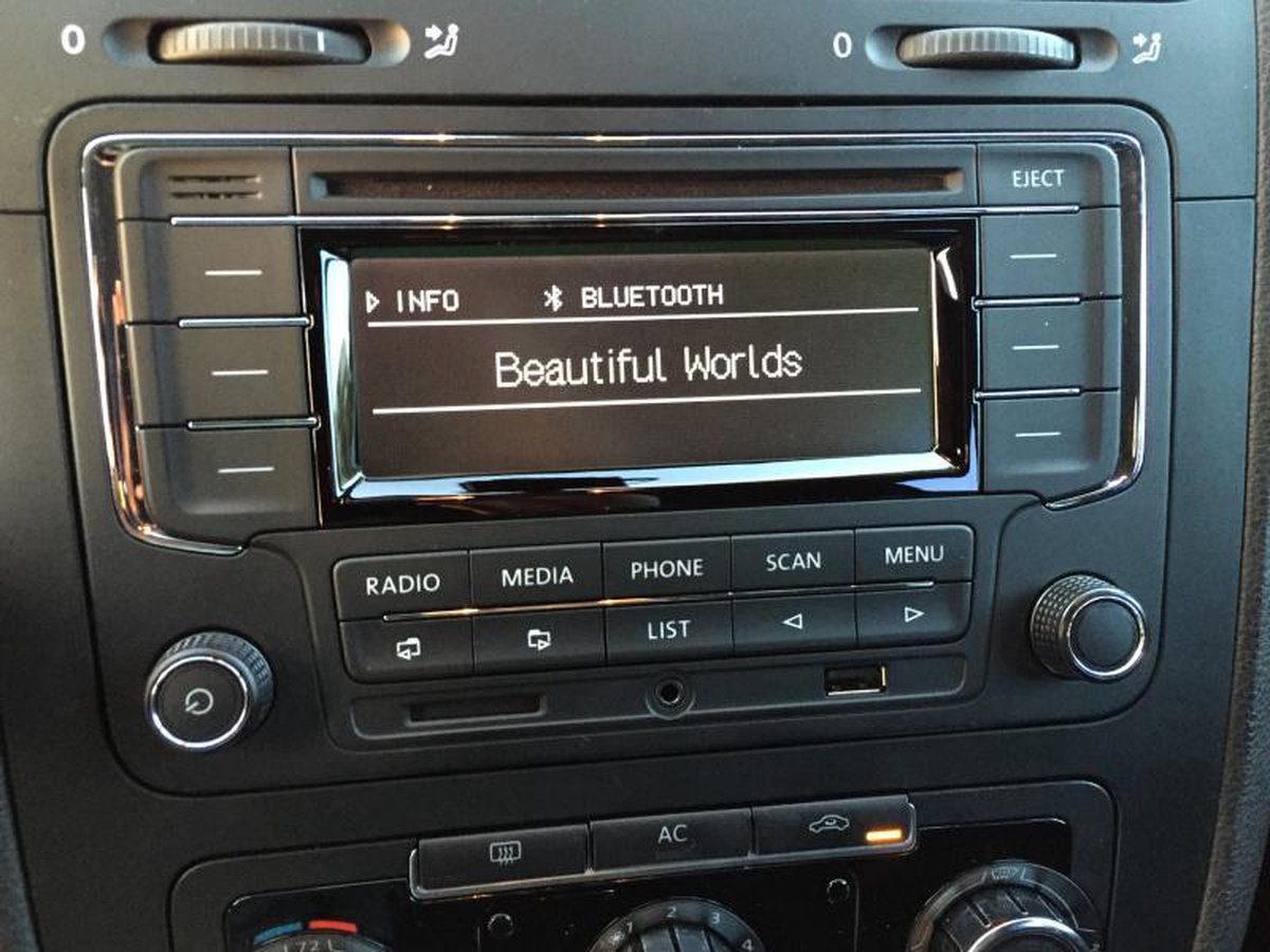 Radio CD-speler geschikt voor Volkswagen Golf 6 Polo 6R Jetta Caddy EOS Touran autoradio