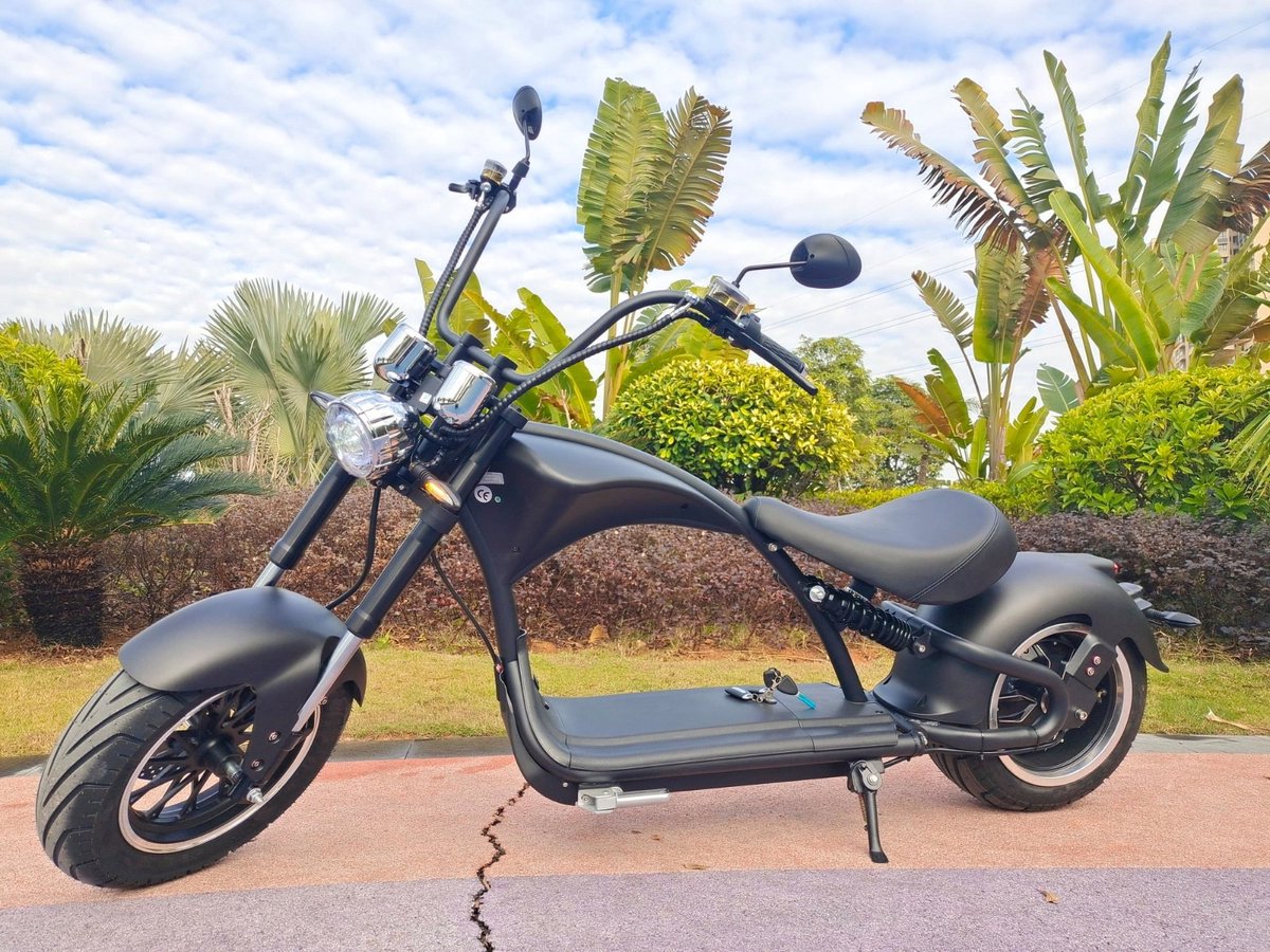Fatbike Amsterdam - Elektrische Brommer - Elektrische Chopper - Christopher - Elektrische Harley - E-Scooter
