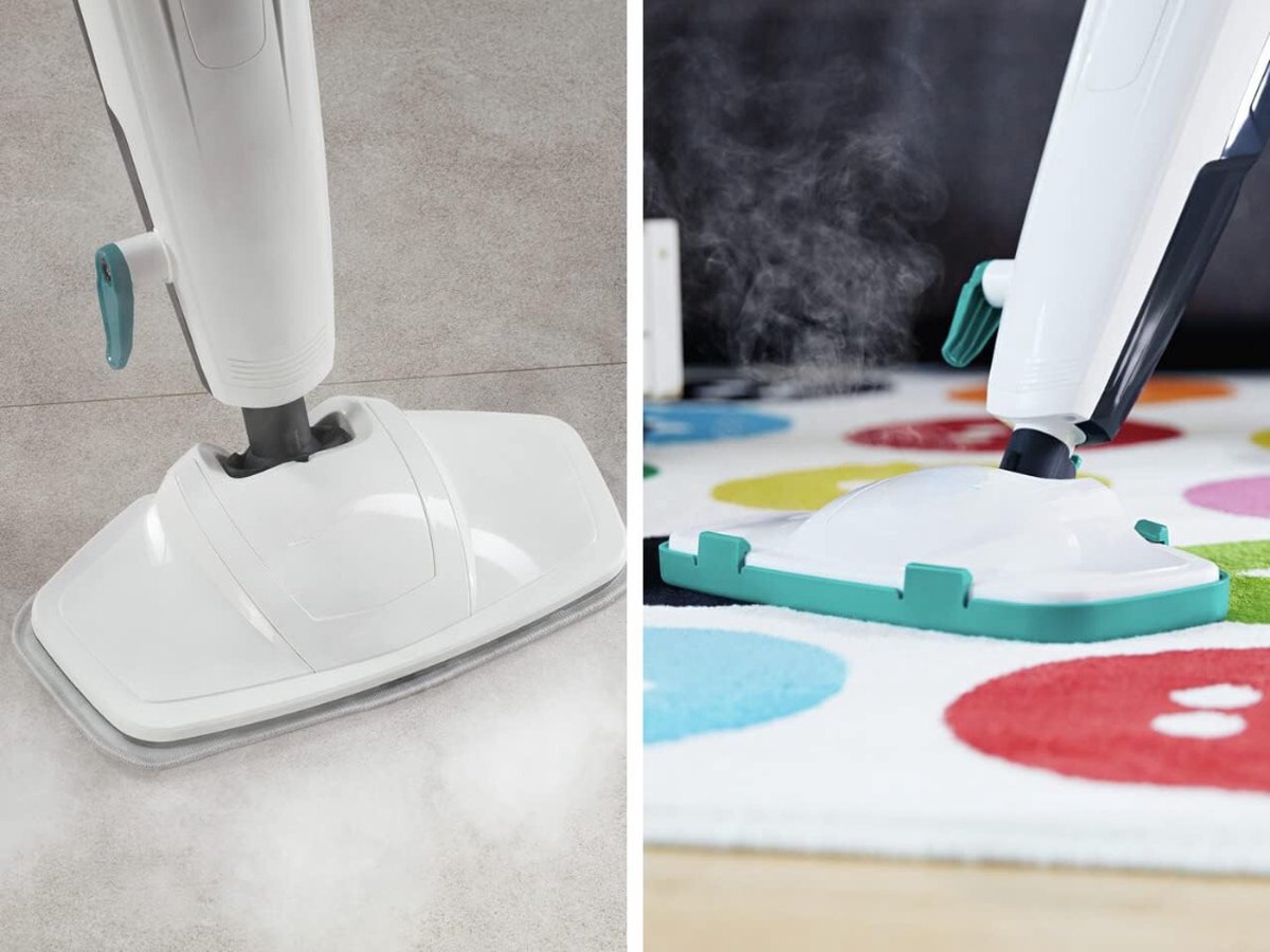 Steam Cleaner - Floor Steam Cleaner - Microfiber Floor Cloth - Multifunctional - Easyfix - Steam