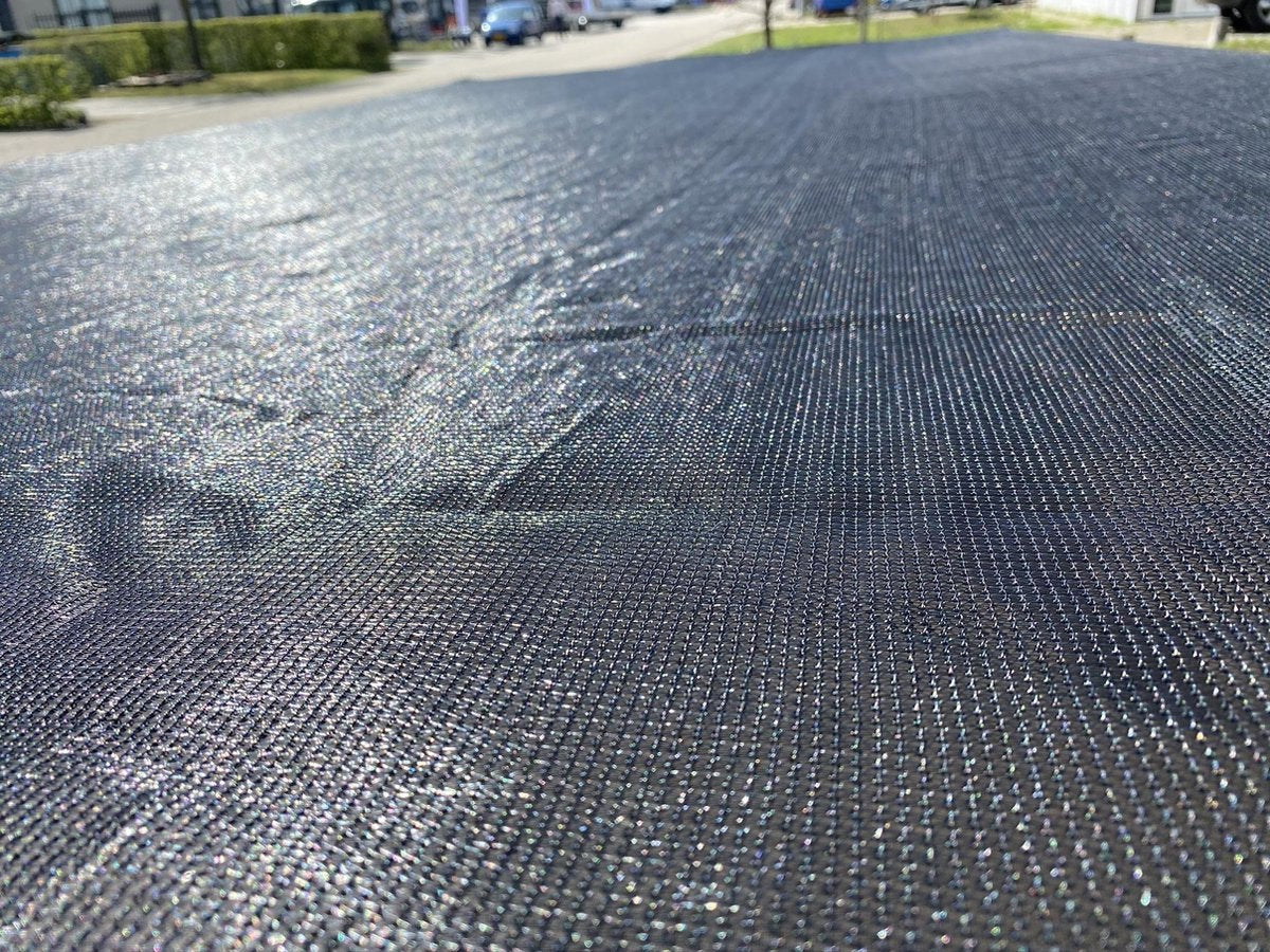 Premium mesh net - 410x210 cm - including elastic all around - UV resistant - net for trailer