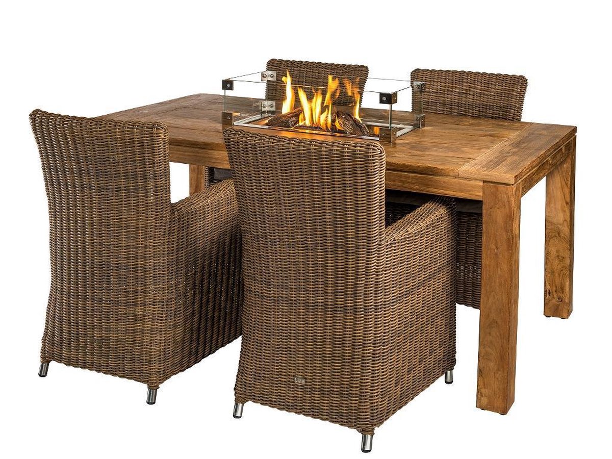 Happy Cocooning glasombouw inbouwbrander (rechthoek groot)