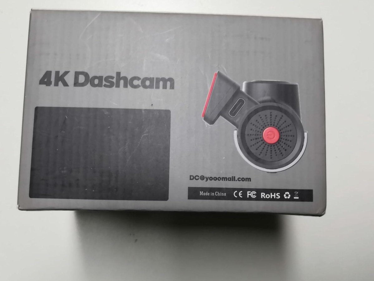 4K Auto Dashcam - Ingebouwde wifi - 2160P Dash Camera - 64 GB SD-kaart - Groothoeklens - App-bediening - Dashboard Camera Recorder - Super Nachtzicht - Parkeerbewaking - G-sensor Dashcam voor auto