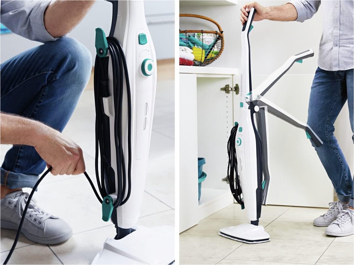 Steam Cleaner - Floor Steam Cleaner - Microfiber Floor Cloth - Multifunctional - Easyfix - Steam
